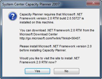 SCCP 2007 - Windows 7 Error